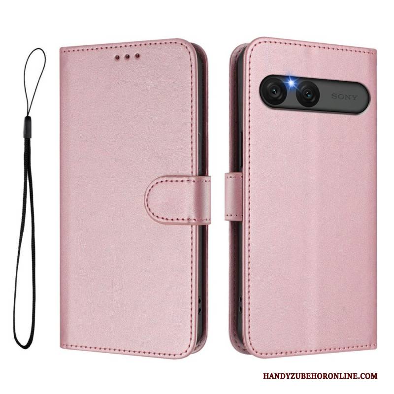 Lederhüllen Sony Xperia 10 Vii Handyhülle Lederoptik