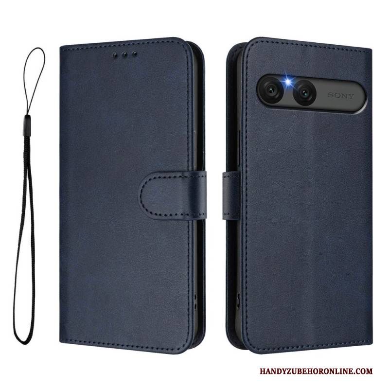 Lederhüllen Sony Xperia 10 Vii Handyhülle Lederoptik