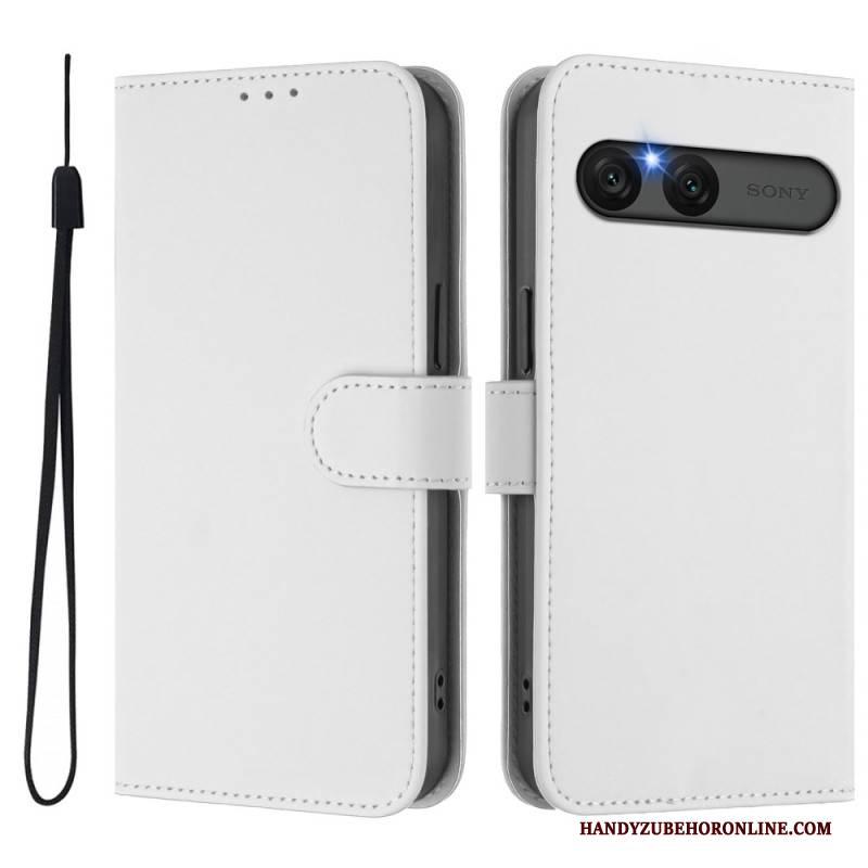 Lederhüllen Sony Xperia 10 Vii Kunstleder