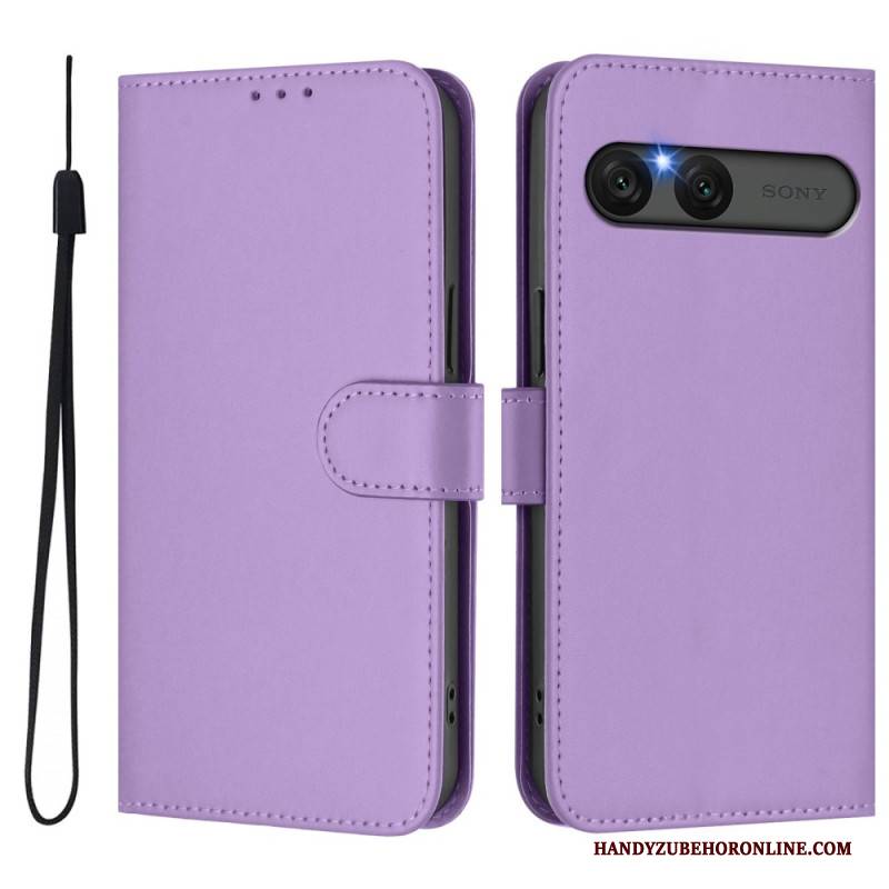Lederhüllen Sony Xperia 10 Vii Kunstleder