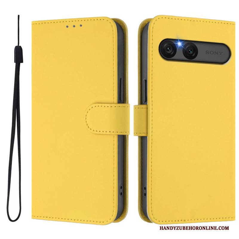 Lederhüllen Sony Xperia 10 Vii Kunstleder