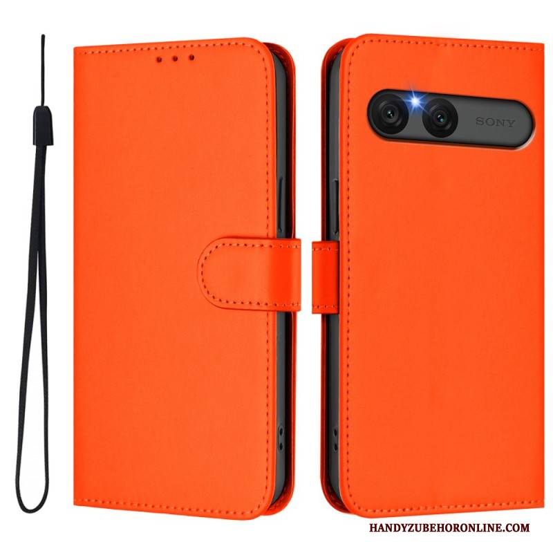 Lederhüllen Sony Xperia 10 Vii Kunstleder