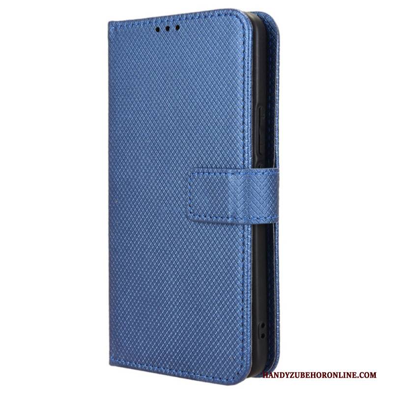 Lederhüllen Vivo V40 5g Diamantstruktur