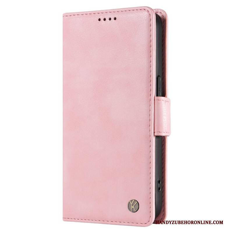 Lederhüllen Vivo V40 5g Litschi-textur (yikatu)