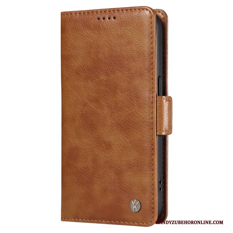 Lederhüllen Vivo V40 5g Litschi-textur (yikatu)