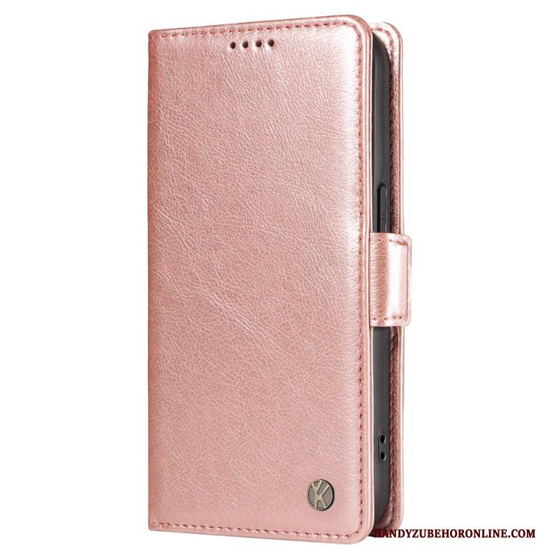 Lederhüllen Vivo V40 5g Litschi-textur (yikatu)