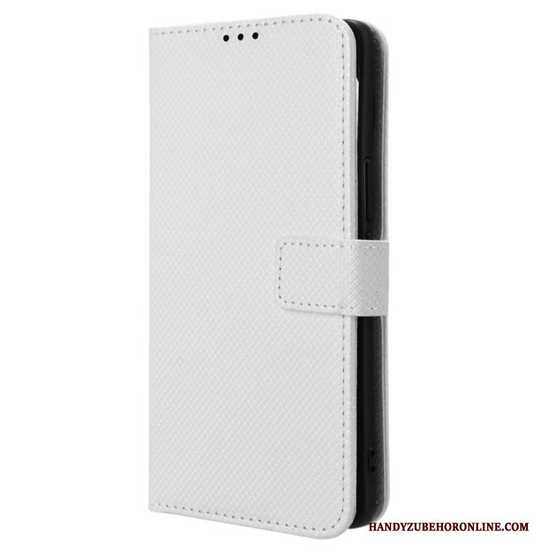 Lederhüllen Vivo V40 Lite 5g Diamantstruktur