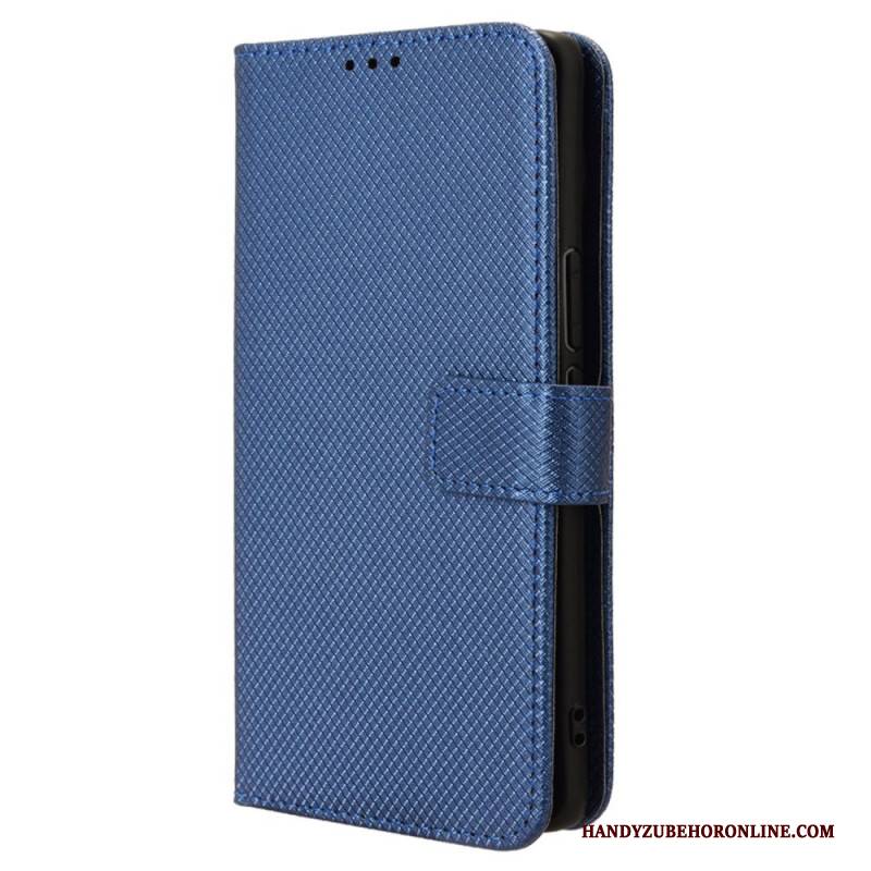 Lederhüllen Vivo V40 Lite 5g Diamantstruktur