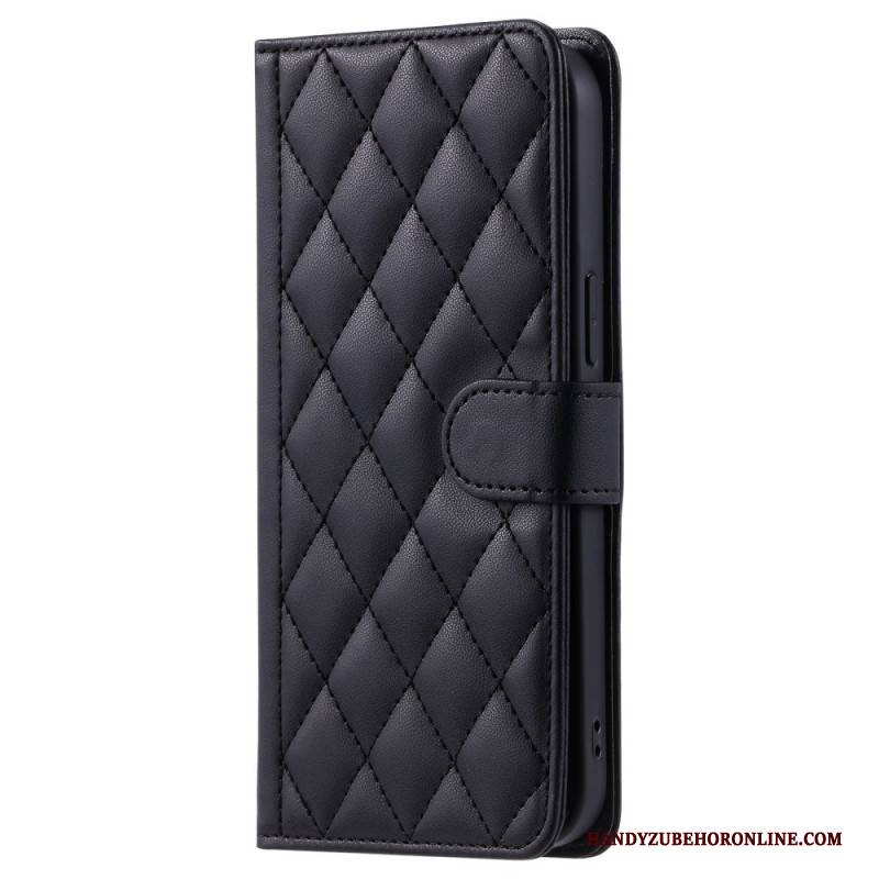 Lederhüllen Vivo V40 Lite 5g Handyhülle Gesteppt Mit Tragegurt Und Schultergurt