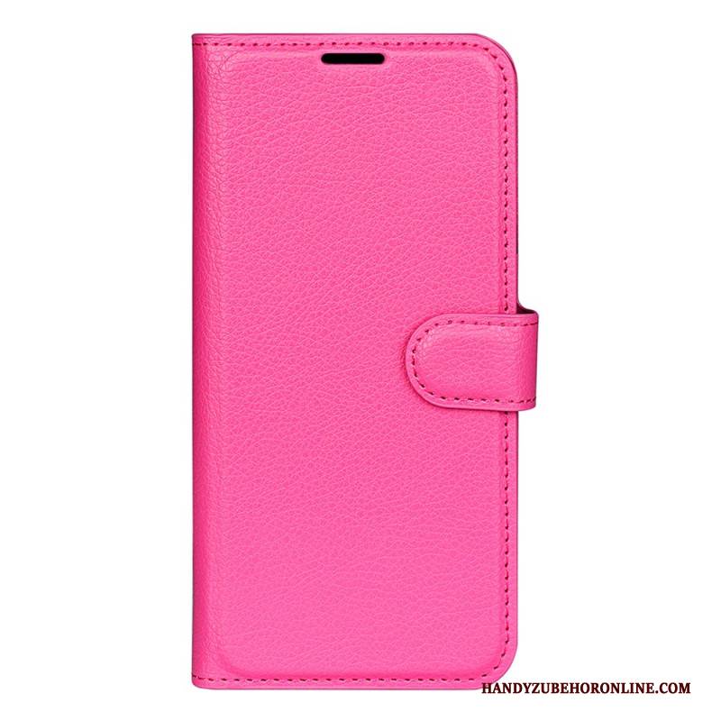 Lederhüllen Vivo V40 Lite 5g Litschi-imitat Leder