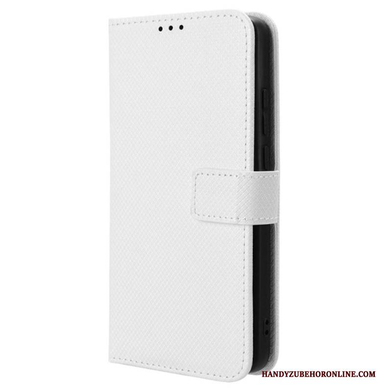 Lederhüllen Vivo V40 Se 5g Diamantstruktur