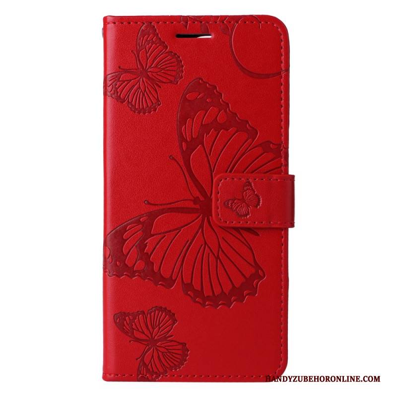 Lederhüllen Vivo V40 Se 5g Riesige Schmetterlinge