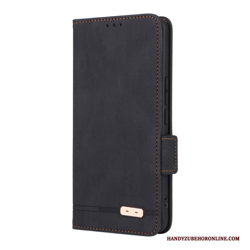 Lederhüllen Vivo V50 5g Metallische Verzierungen