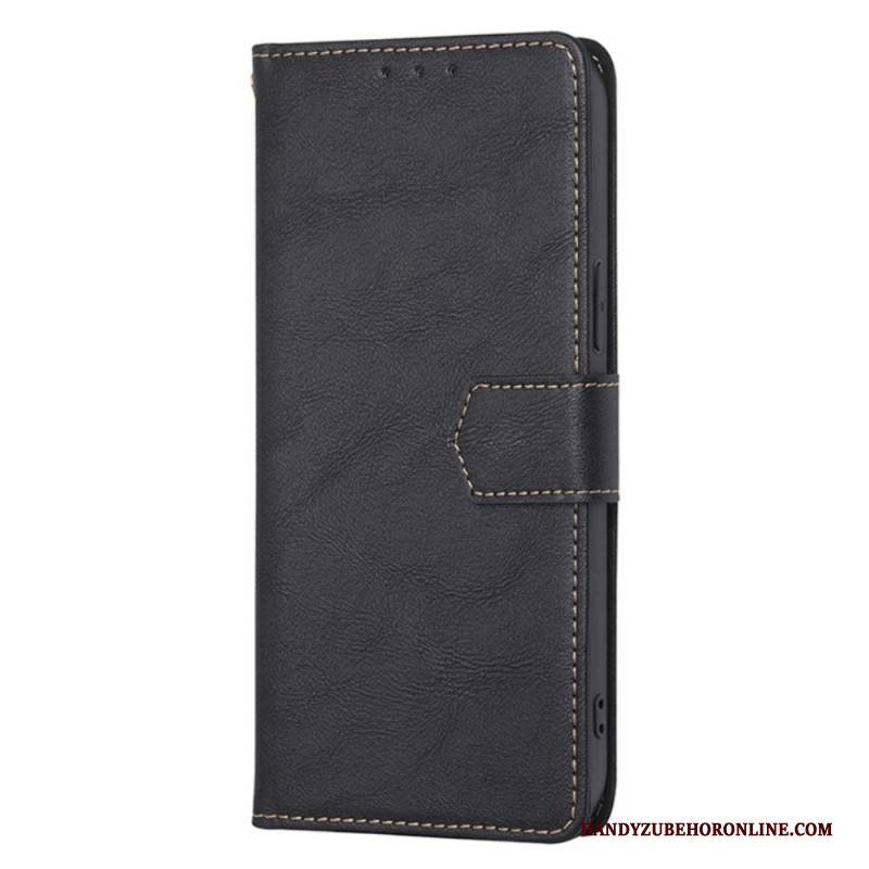 Lederhüllen Vivo V50 5g Vintage-rfid-schutz