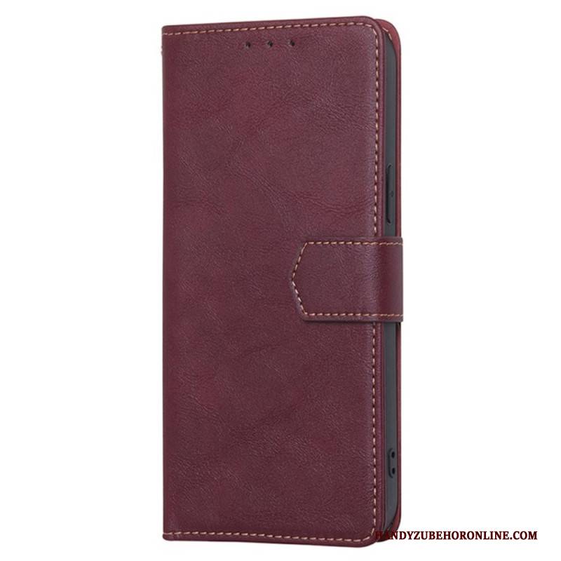 Lederhüllen Vivo V50 5g Vintage-rfid-schutz