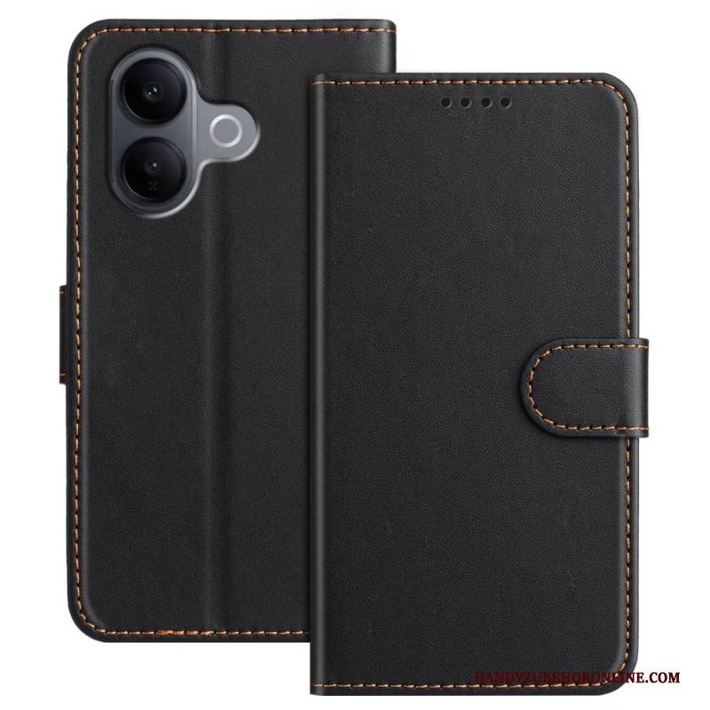 Lederhüllen Vivo V60 Lite Ziernähte