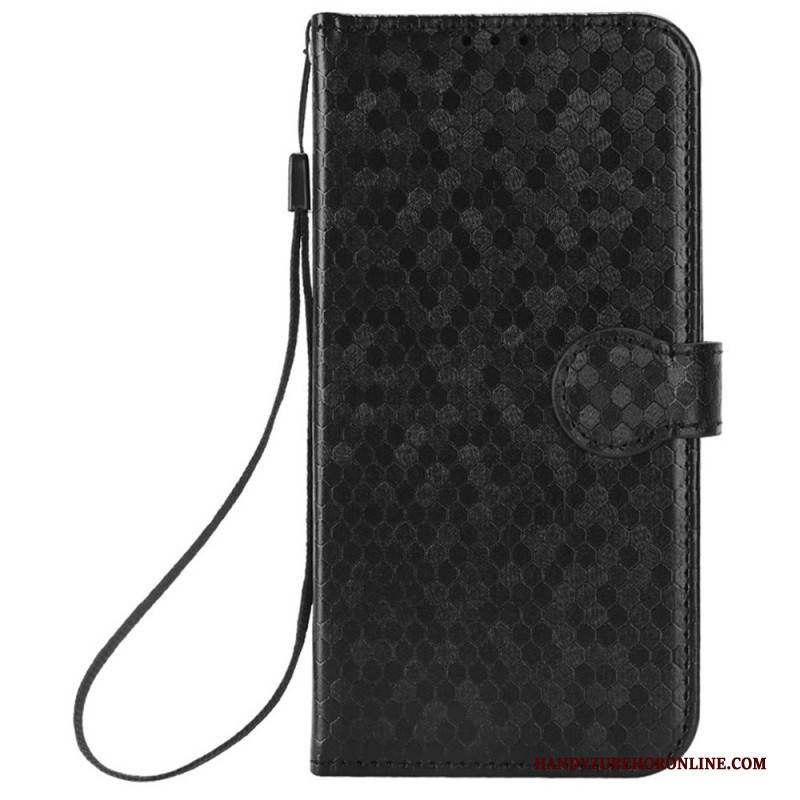 Lederhüllen Vivo X200 Glitzernde Punkte