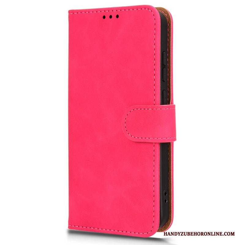 Lederhüllen Vivo X200 Handyhülle Wildlederoptik