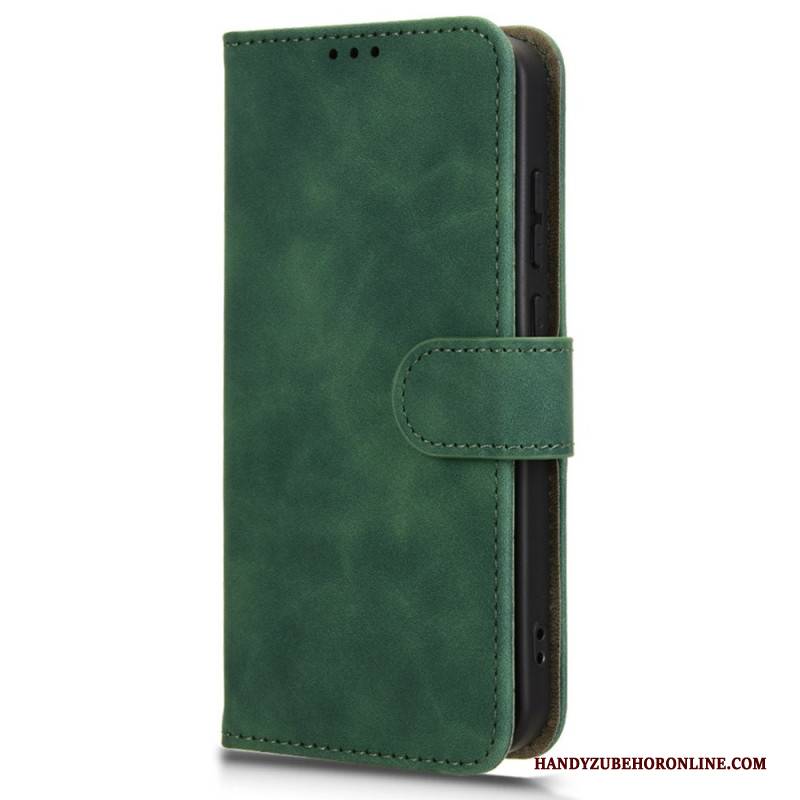 Lederhüllen Vivo X200 Handyhülle Wildlederoptik