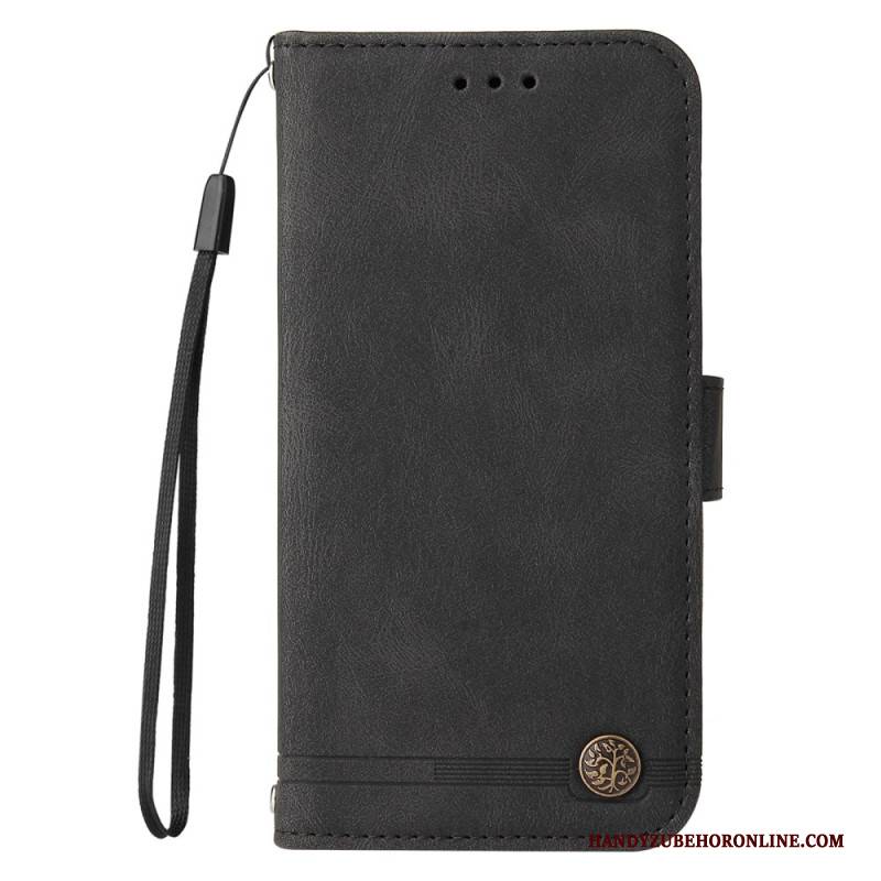 Lederhüllen Vivo X200 Pro Ziernieten In Wildlederoptik