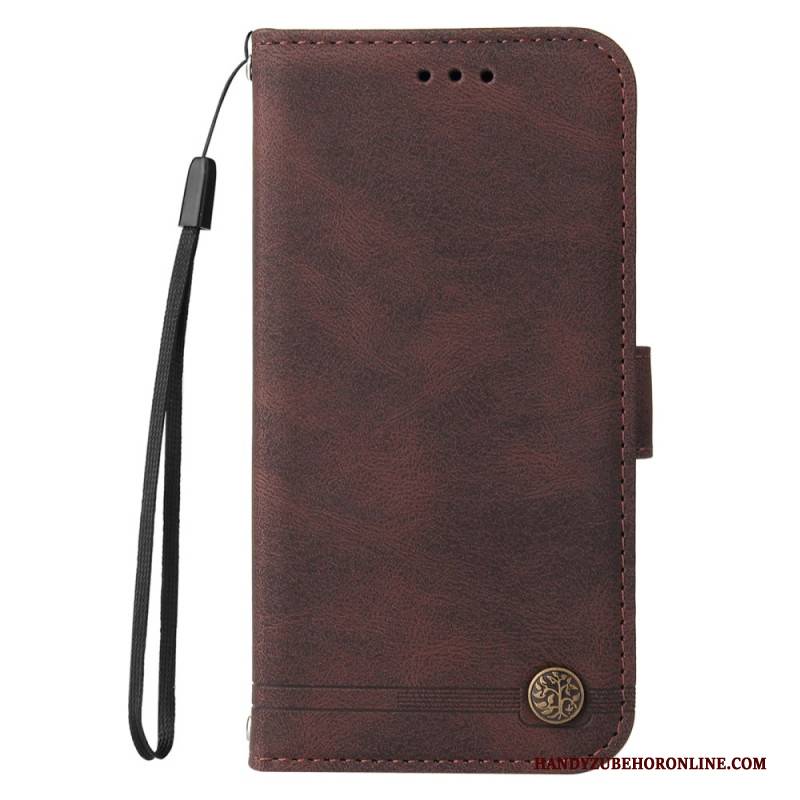 Lederhüllen Vivo X200 Pro Ziernieten In Wildlederoptik