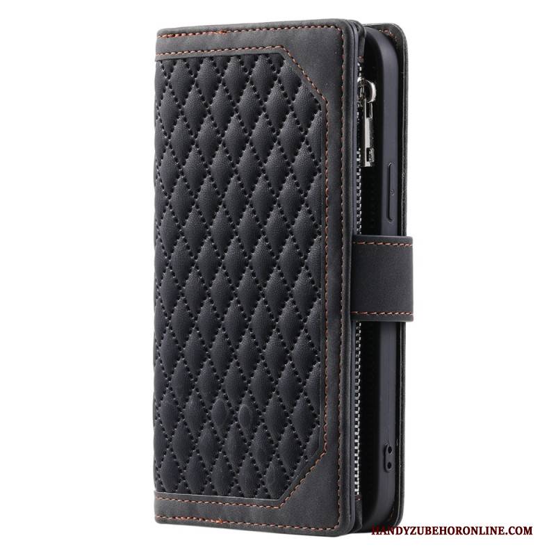 Lederhüllen Xiaomi 15 Gesteppt Geldbörse