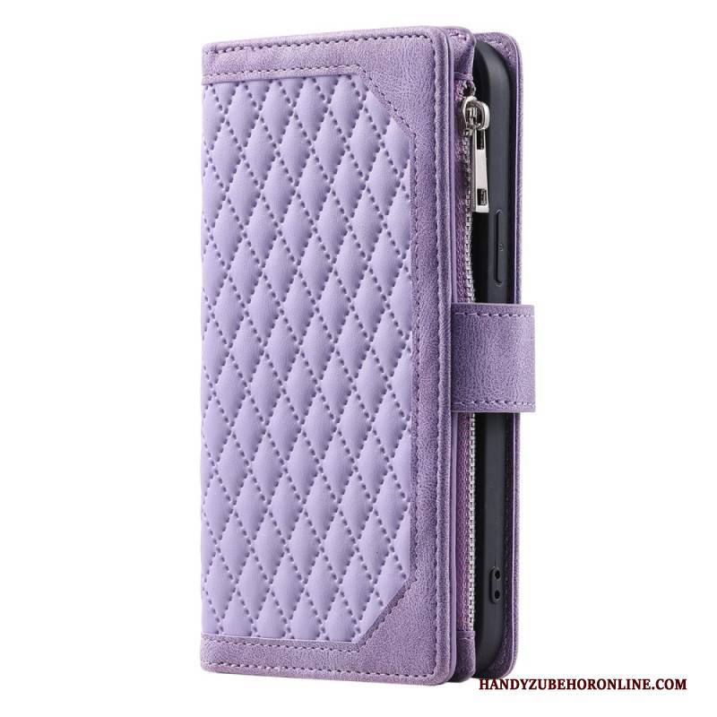 Lederhüllen Xiaomi 15 Gesteppt Geldbörse