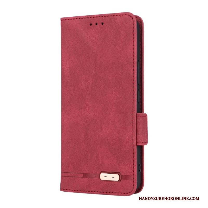 Lederhüllen Xiaomi 15 Handyhülle Geldbörse Mit Metallverzierung