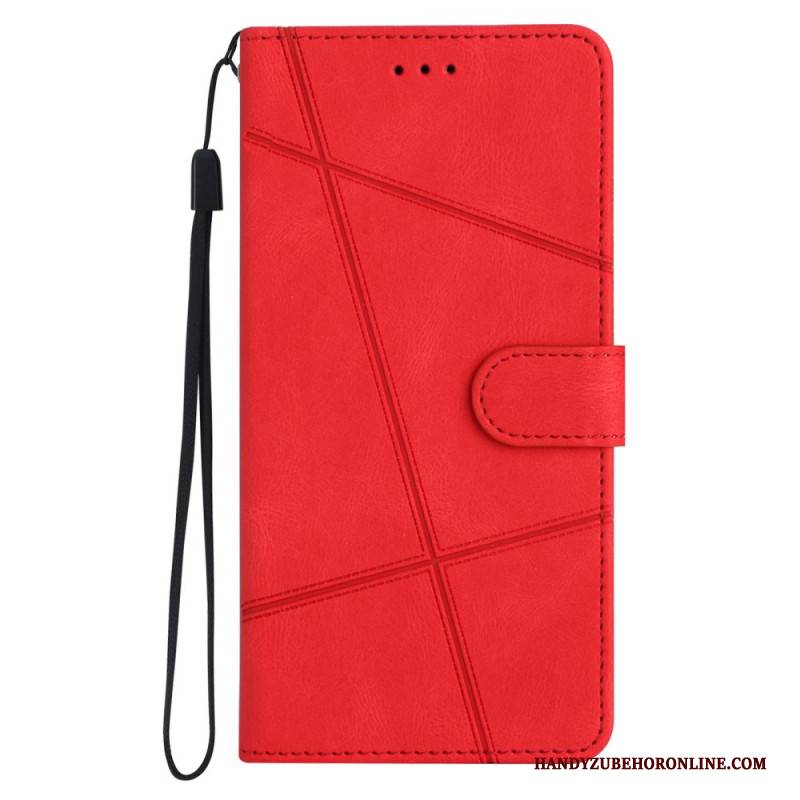 Lederhüllen Xiaomi 15 Handyhülle Linien