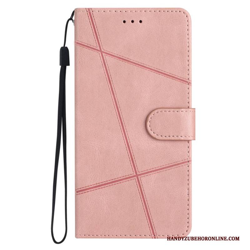 Lederhüllen Xiaomi 15 Handyhülle Linien