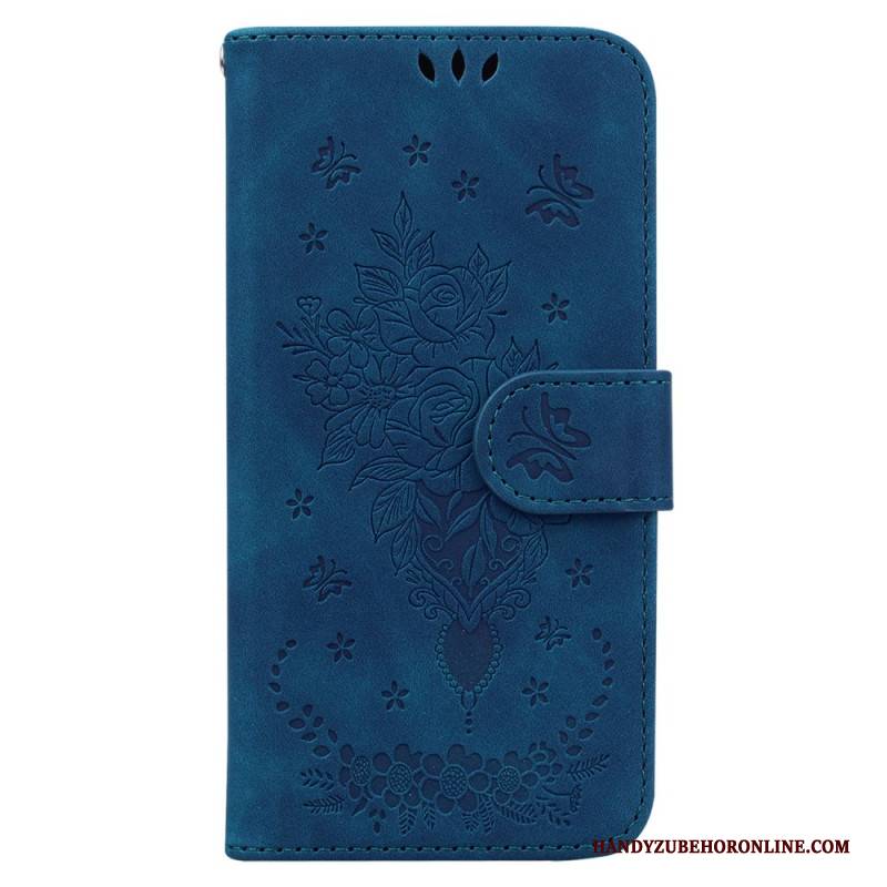 Lederhüllen Xiaomi 15 Handyhülle Rosen