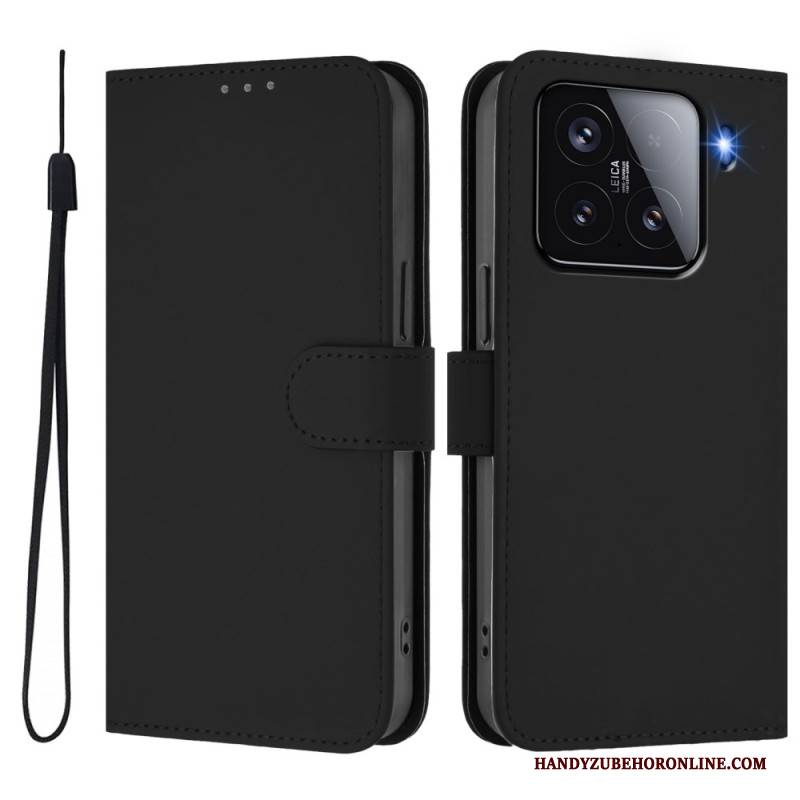 Lederhüllen Xiaomi 15 Integrierter Ständer Mit Verstellbaren Betrachtungswinkeln