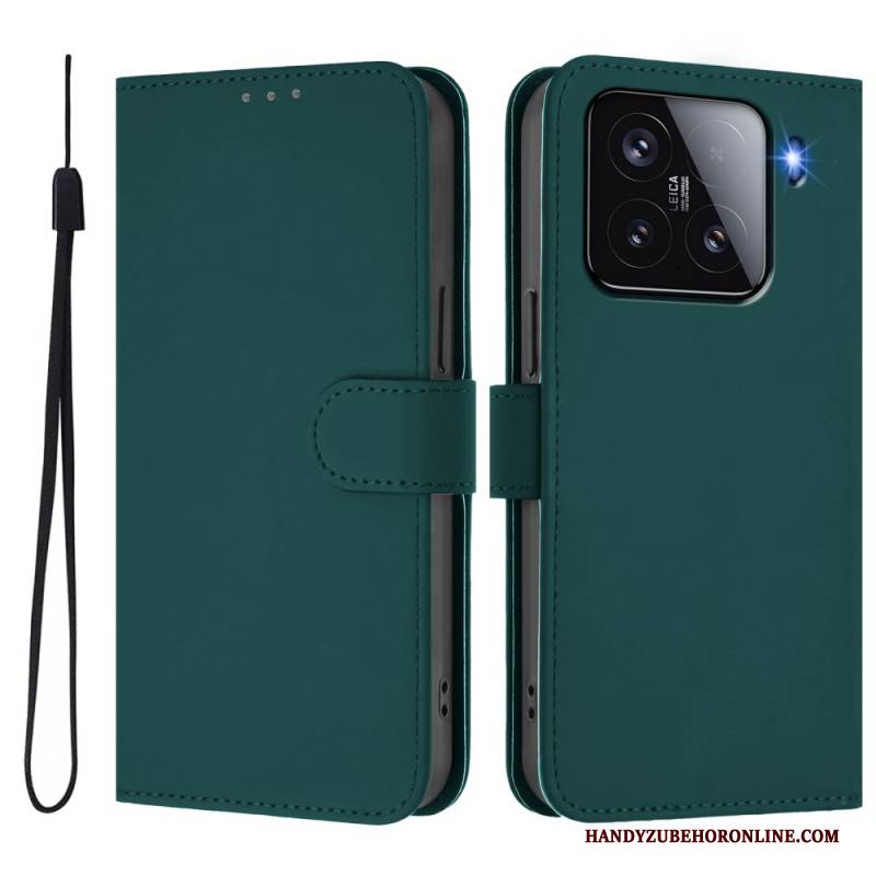 Lederhüllen Xiaomi 15 Integrierter Ständer Mit Verstellbaren Betrachtungswinkeln