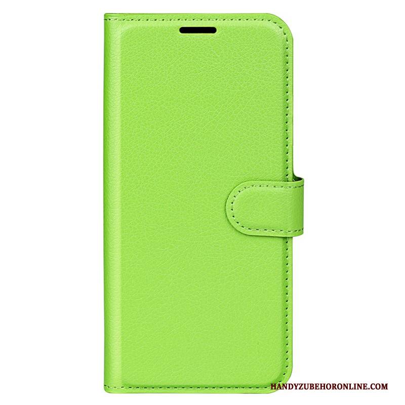 Lederhüllen Xiaomi 15 Pro Handyhülle Kunstleder-lanyard (klassisch Litschi)