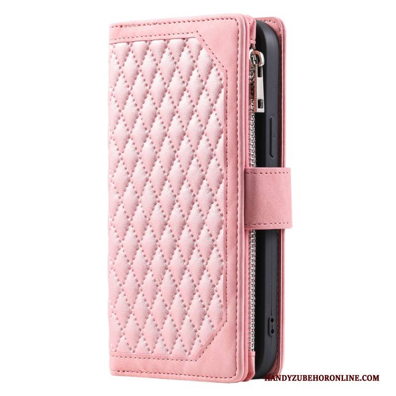 Lederhüllen Xiaomi 15 Pro Multifunktionale Gesteppte Geldbörse