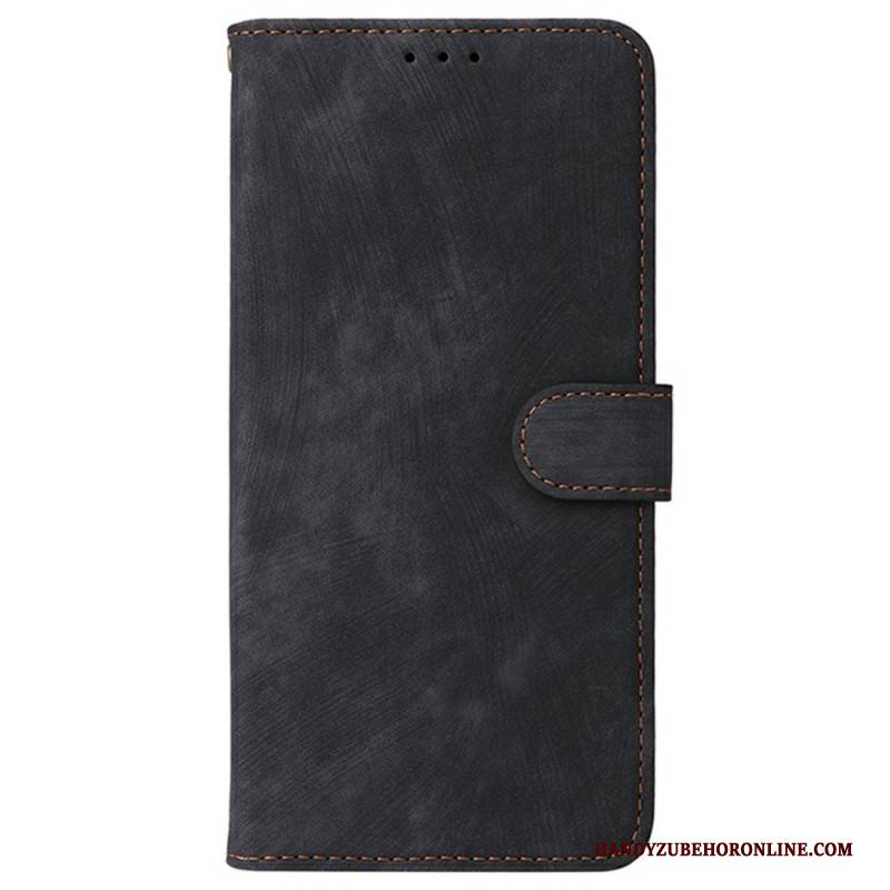 Lederhüllen Xiaomi 15 Pro Rfid-schutz In Wildlederoptik