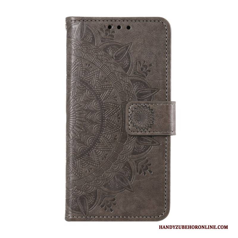 Lederhüllen Xiaomi 15 Pro Sonnen-mandala