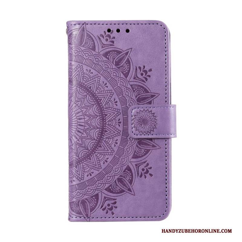 Lederhüllen Xiaomi 15 Pro Sonnen-mandala