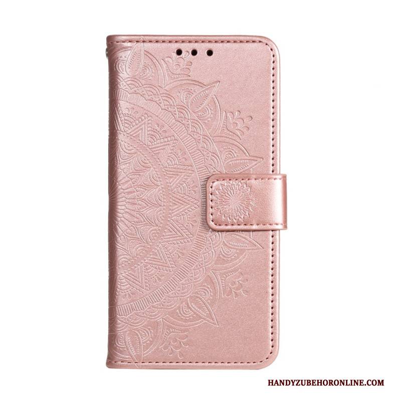 Lederhüllen Xiaomi 15 Pro Sonnen-mandala