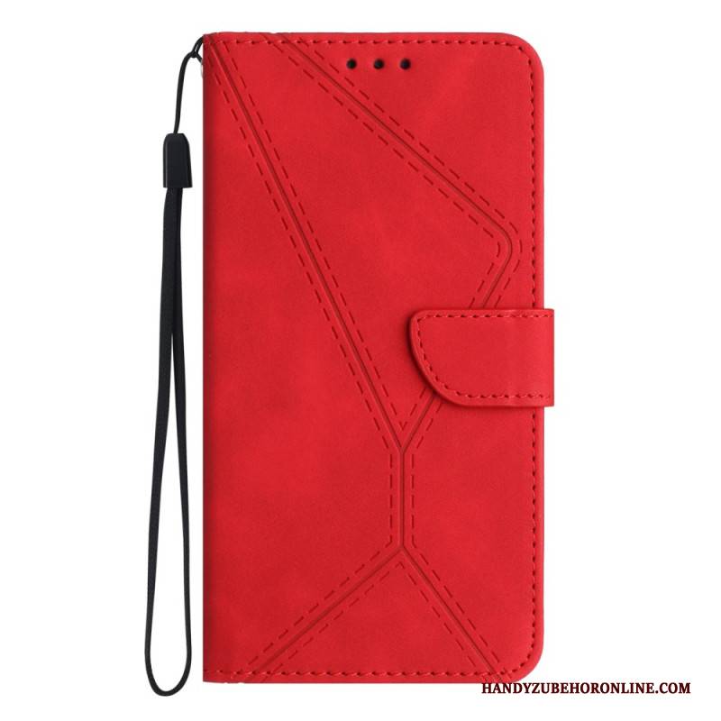 Lederhüllen Xiaomi 15 Pro Streifen Und Linien