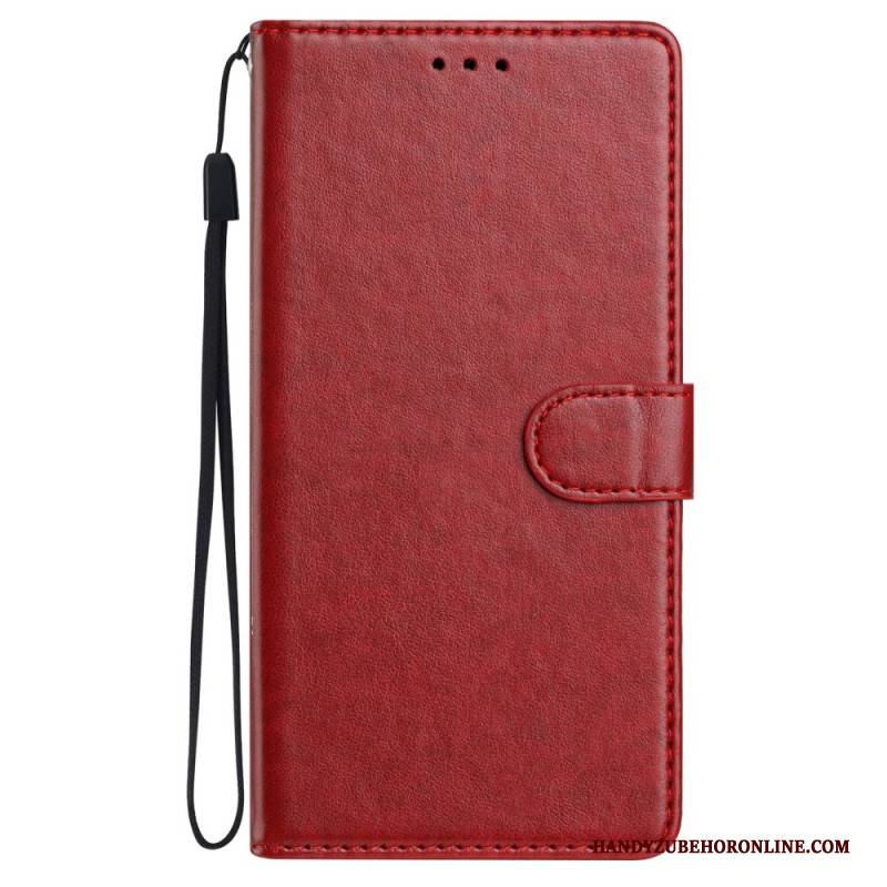 Lederhüllen Xiaomi 15 Schlichtes Kunstlederarmband