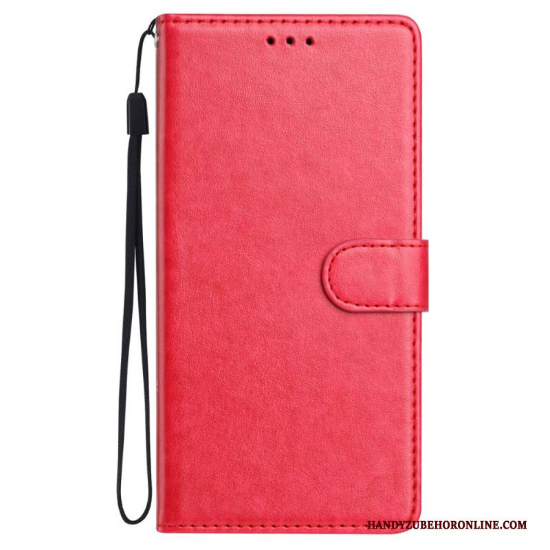 Lederhüllen Xiaomi 15 Schlichtes Kunstlederarmband