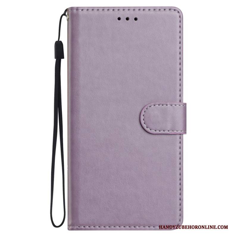 Lederhüllen Xiaomi 15 Schlichtes Kunstlederarmband