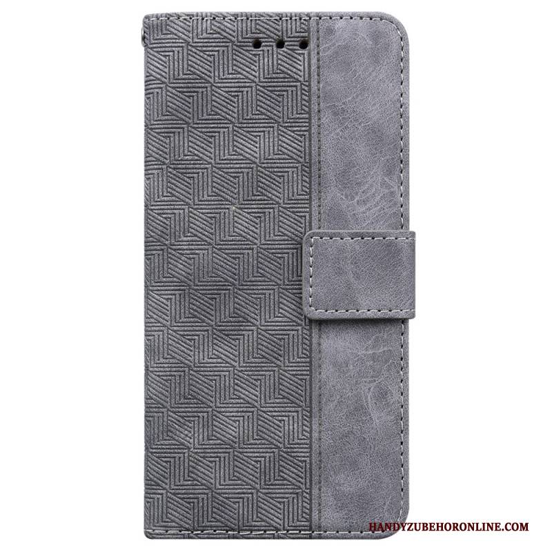 Lederhüllen Xiaomi 15 Ultra Gewebtes Muster