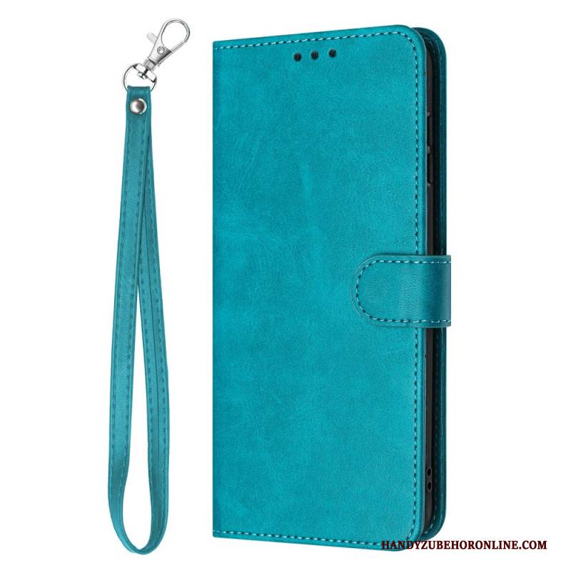 Lederhüllen Xiaomi 15 Ultra Handyhülle Lederarmband-effekt