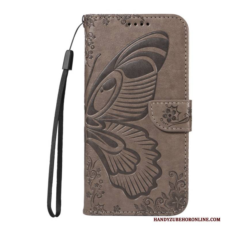 Lederhüllen Xiaomi 15 Ultra Handyhülle Schmetterlingsdesign