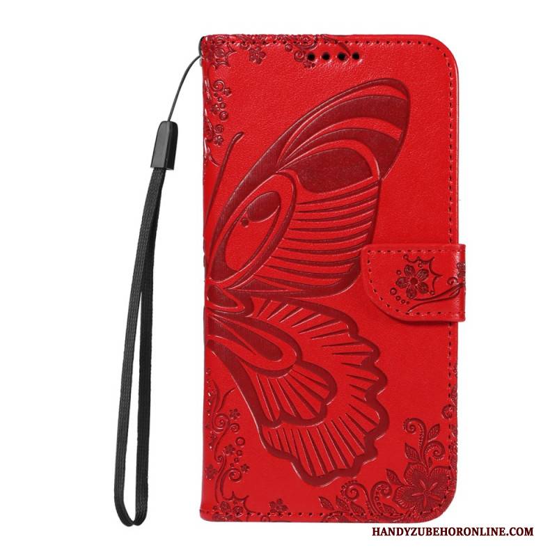 Lederhüllen Xiaomi 15 Ultra Handyhülle Schmetterlingsdesign