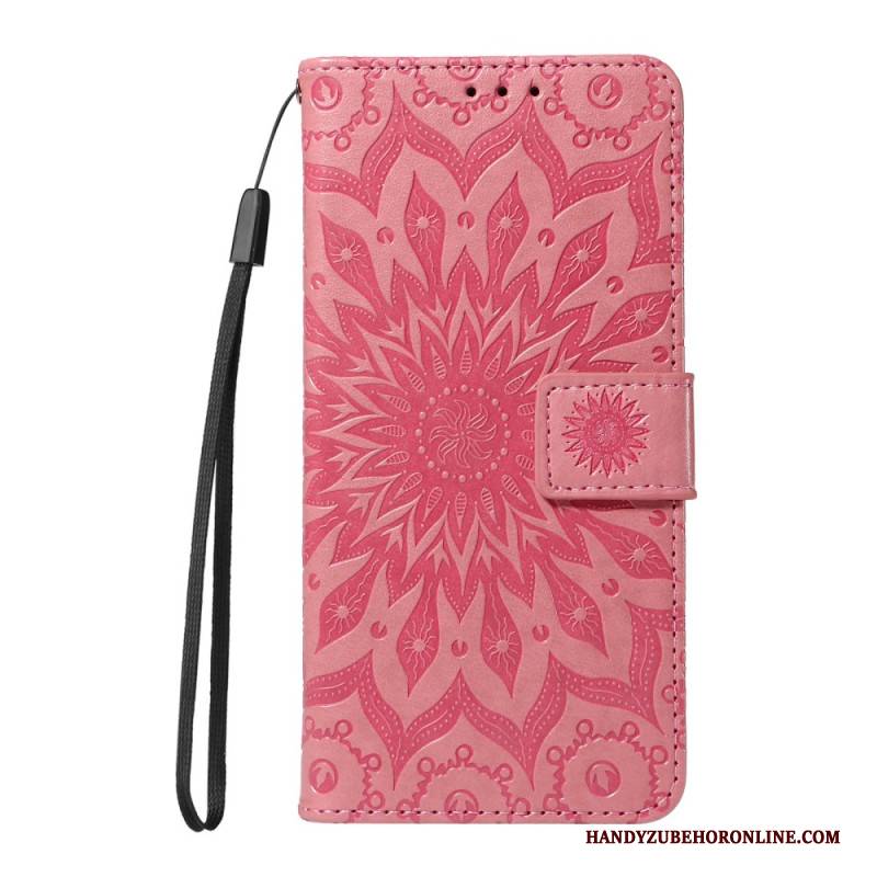 Lederhüllen Xiaomi 15 Ultra Handyhülle Sonnenblumenmuster