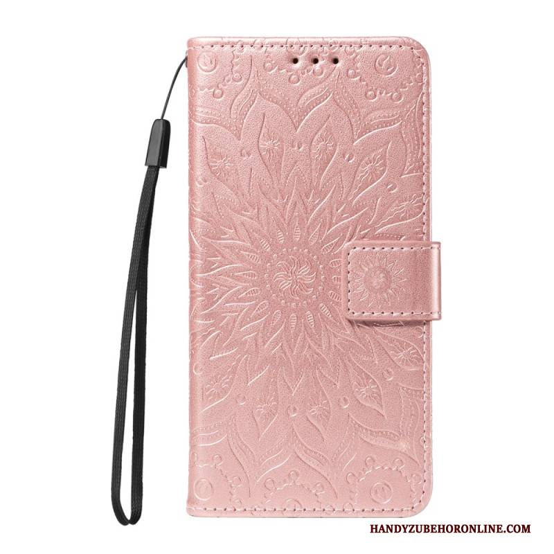 Lederhüllen Xiaomi 15 Ultra Handyhülle Sonnenblumenmuster