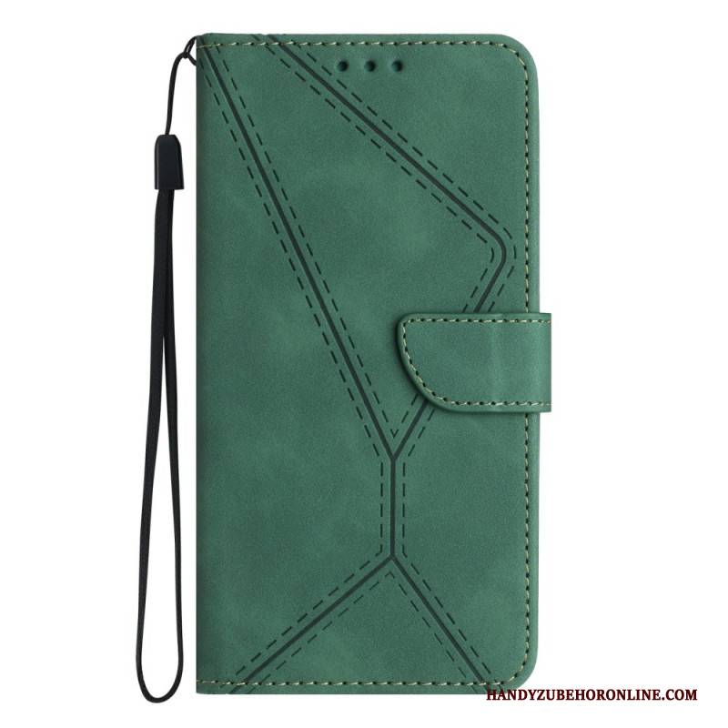 Lederhüllen Xiaomi 15 Ultra Linien Und Streifen